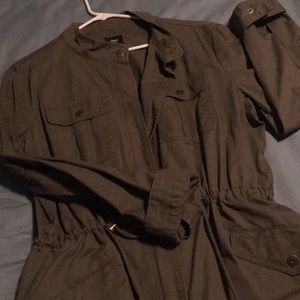Great condition dark green Gap light  jacket